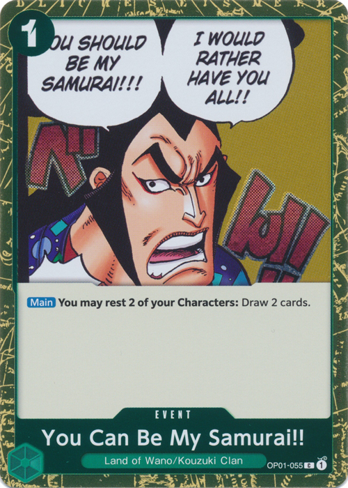 You Can Be My Samurai!! (Pirate Foil)