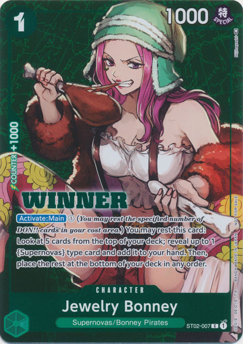 Jewelry Bonney (Tournament Pack Vol. 3) [Winner]