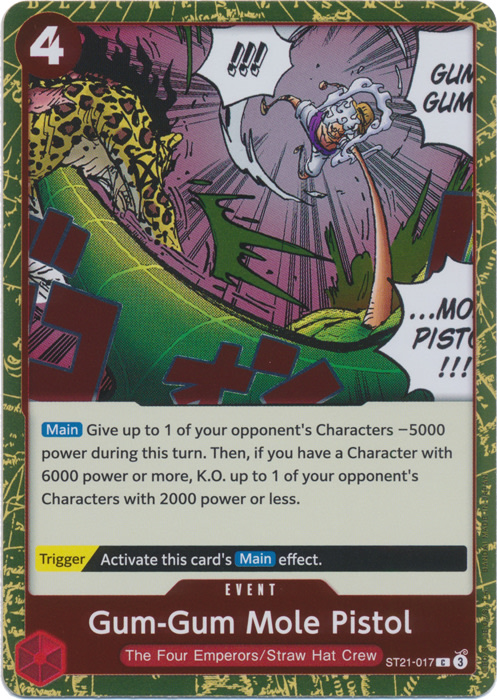 Gum-Gum Mole Pistol